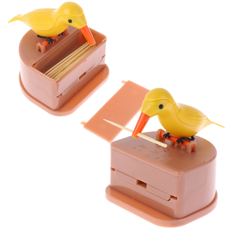 Bird Toothpick Dispenser Box