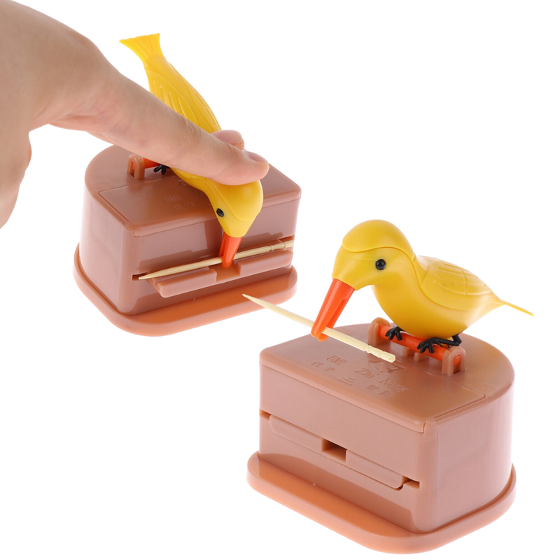 Bird Toothpick Dispenser Box