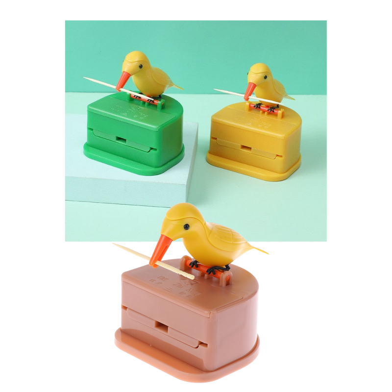 Bird Toothpick Dispenser Box