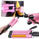 Triple Barrel Ceramic Hair Curler