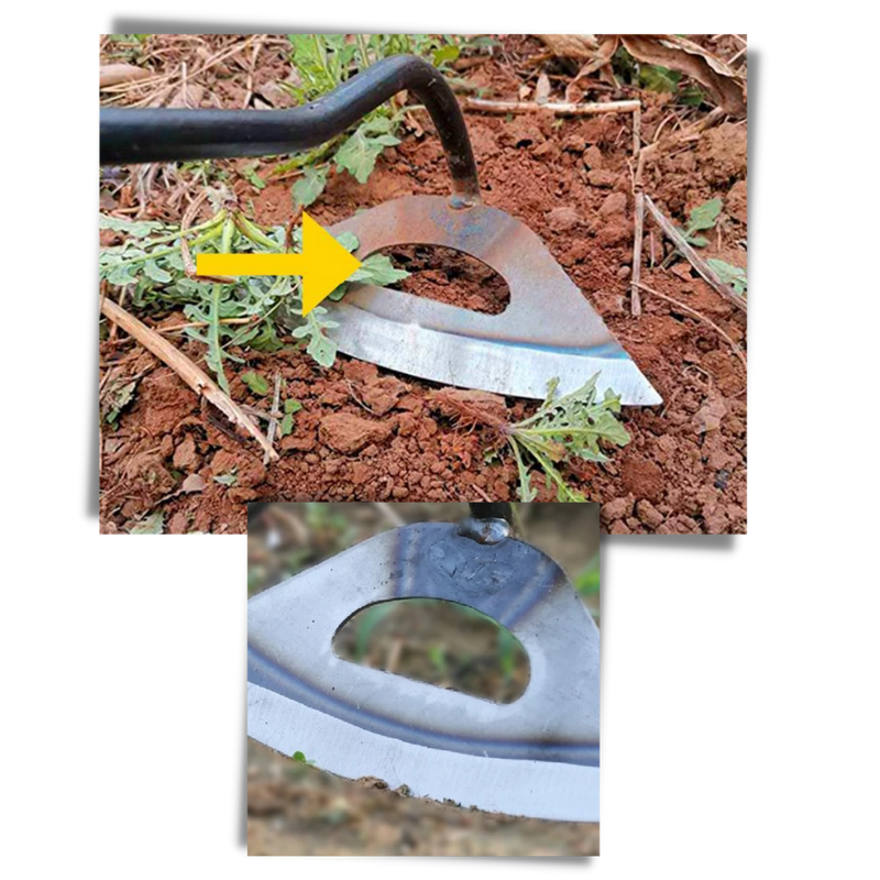 Steel Handheld Hollow Hoe