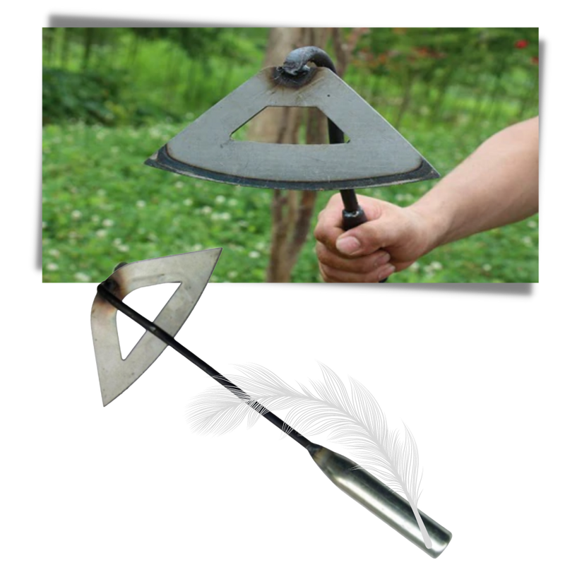 Steel Handheld Hollow Hoe