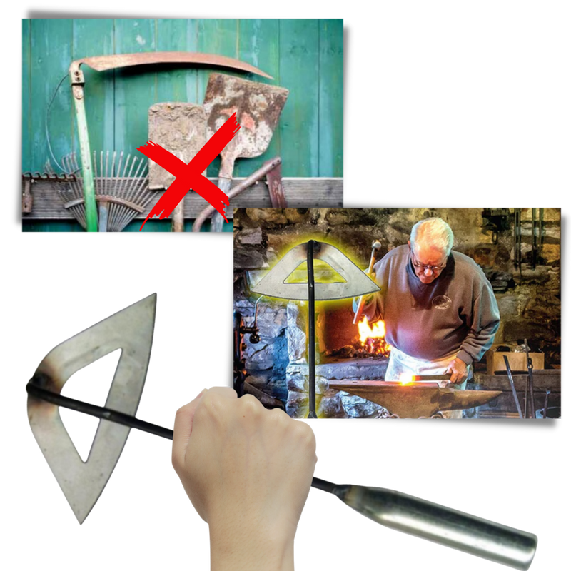 Steel Handheld Hollow Hoe