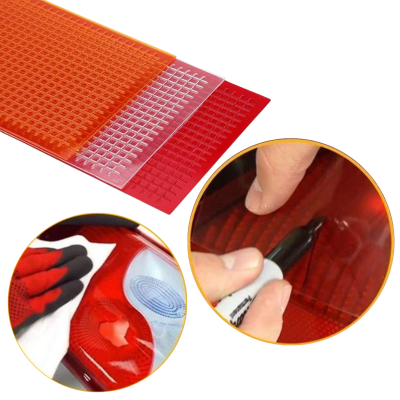 3 Pieces of Tail Light Repair Film
