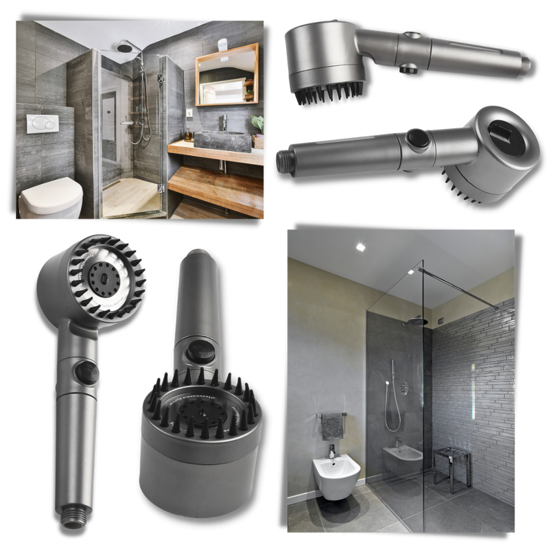 4-in-1 High-Pressure Shower Head