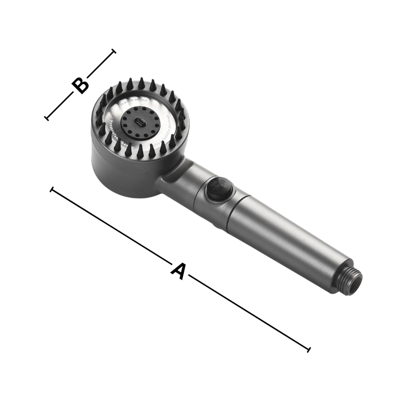 4-in-1 High-Pressure Shower Head