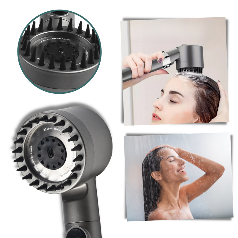 4-in-1 High-Pressure Shower Head