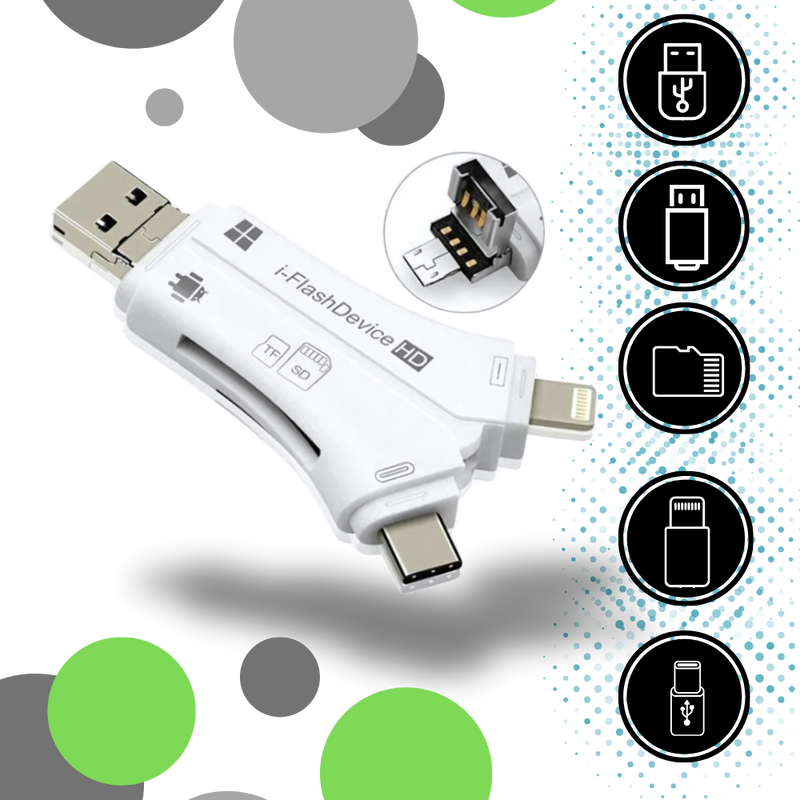 4-in-1 USB For Phones