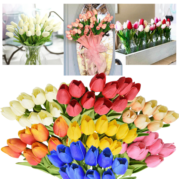 Artificial Tulip Flower (10 Pcs)