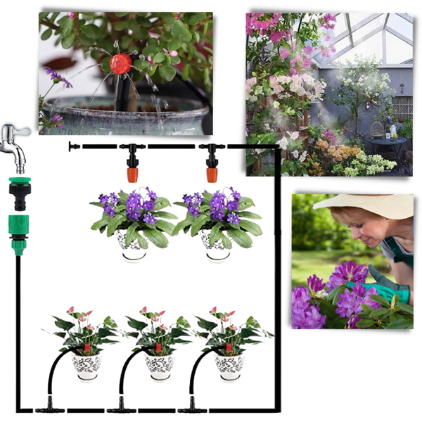 Garden Irrigation System Kit