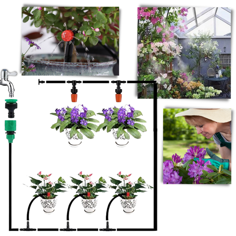 Garden Irrigation System Kit