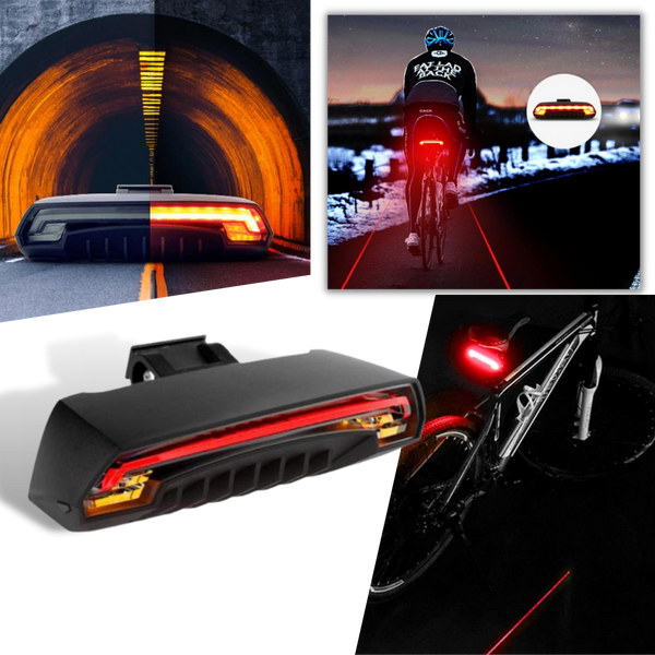 Bike Safety Tail Light with Indicators