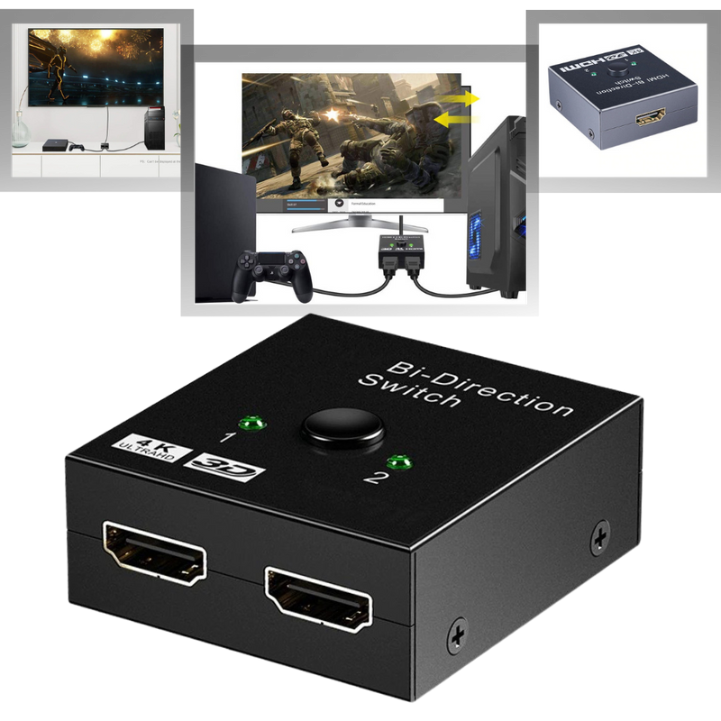 Bi-directional HDMI Splitter 4K