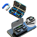 Bluetooth earphones with charging battery box