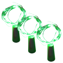 Bottle string LED light with cork (pack of 3)