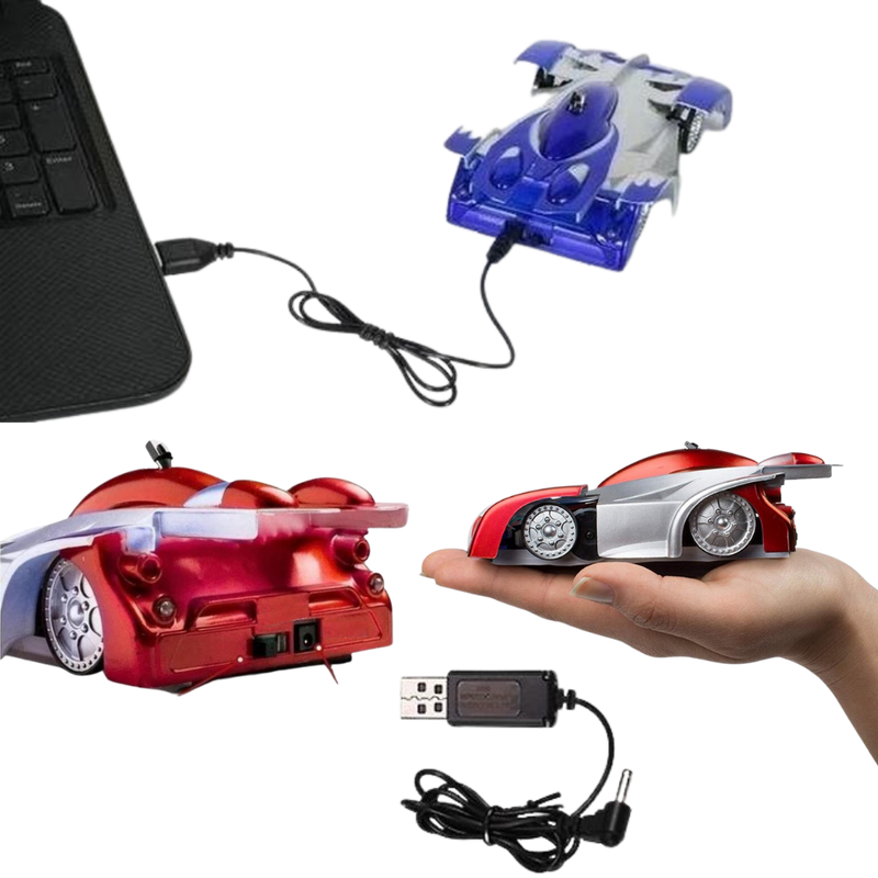 Wall climbing RC Car