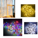 String Curtain of Fairy Lights with Remote Control