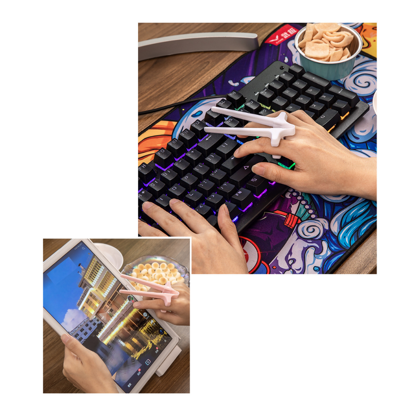 Ergonomic Finger Chopsticks