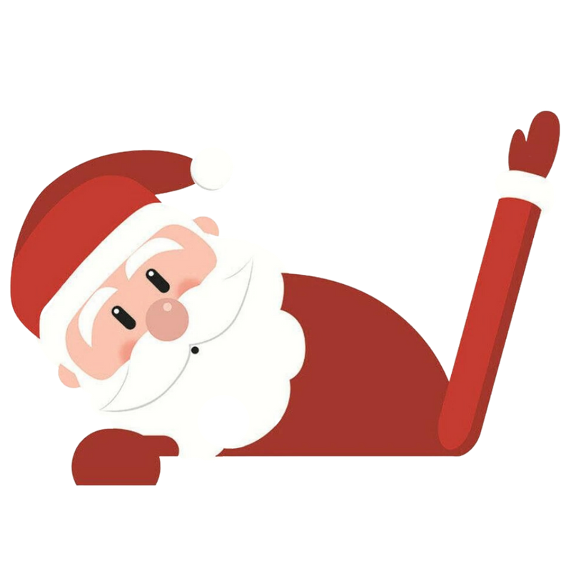 Christmas Windscreen Wiper Sticker