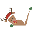 Christmas Windscreen Wiper Sticker