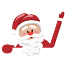 Christmas Windscreen Wiper Sticker