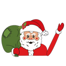 Christmas Windscreen Wiper Sticker