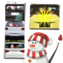 Christmas Windscreen Wiper Sticker