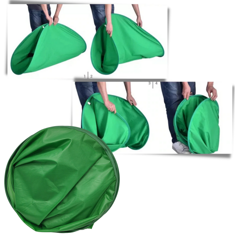 Collapsible Green Screen for Chair