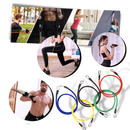 Complete Exercise Resistance Bands Set (11 Pcs)