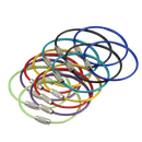 Pack of Flexible Wire Keychains