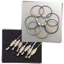 Pack of Flexible Wire Keychains