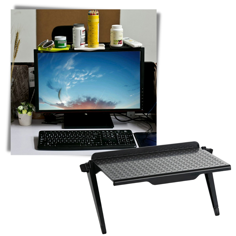 Multifunctional Screen Shelf Desk