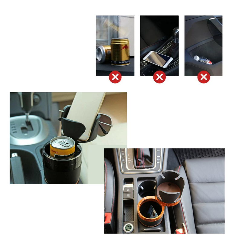 Multi-Functional Cup Holder Adapter