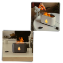Air Humidifier with Flames Effect