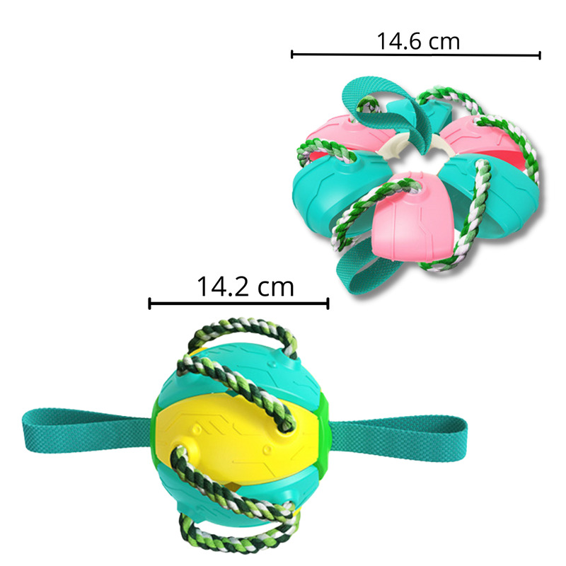Frisbee Ball Dog Toy