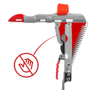 Fishing rod holder with springs