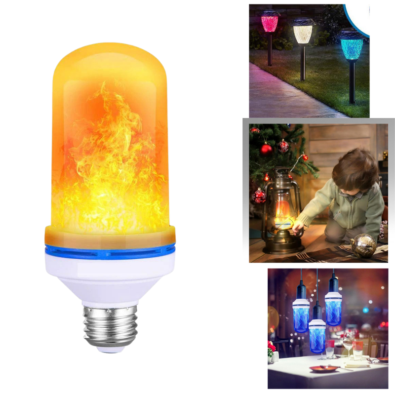 Flickering LED Flame Lamp