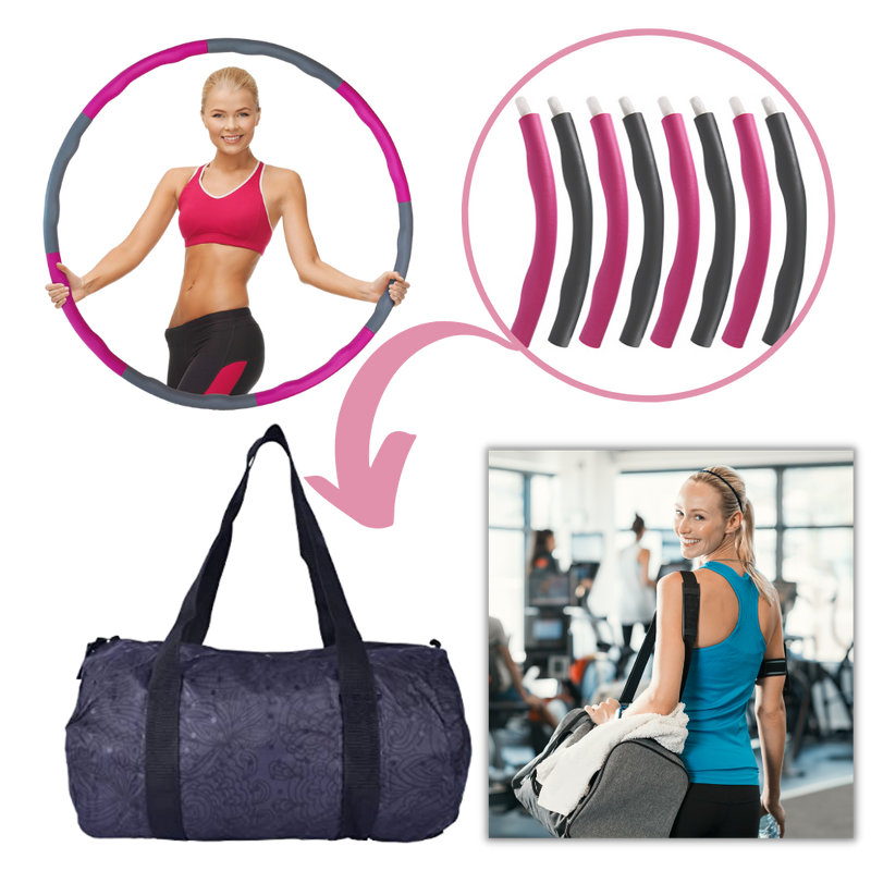 Padded Fitness Hula Hoop Adjustable