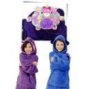 2 in 1 Foldable hoodie plush