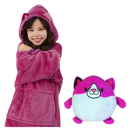 2 in 1 Foldable hoodie plush