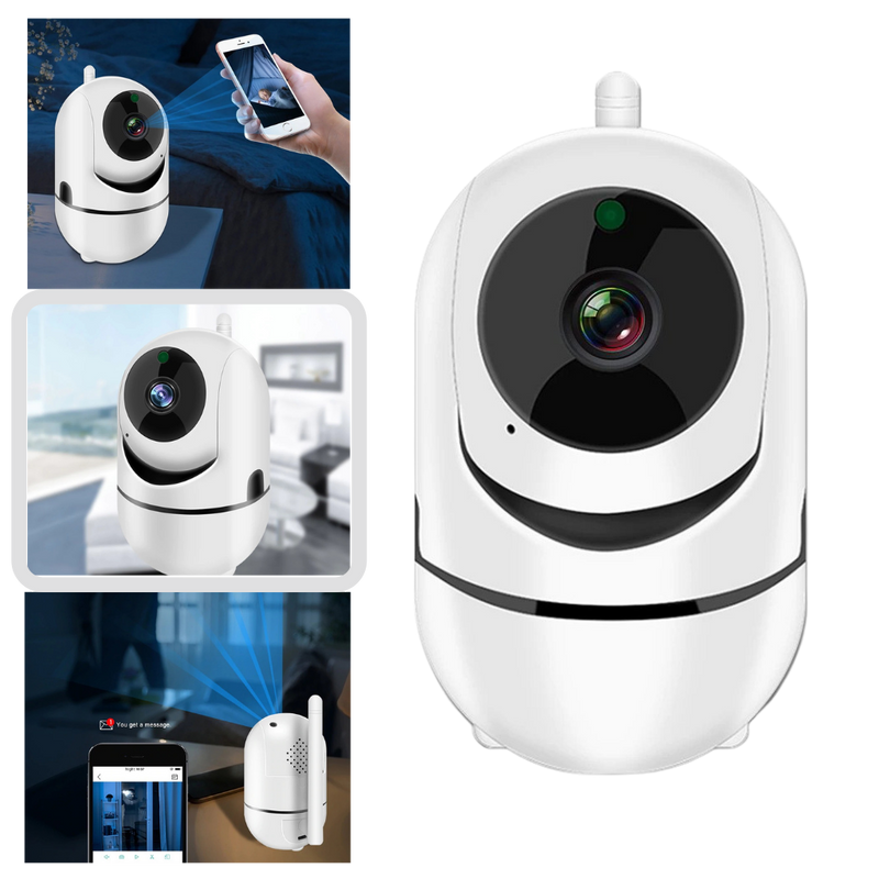 HD Wireless Security Camera with Sound and Motion Detection