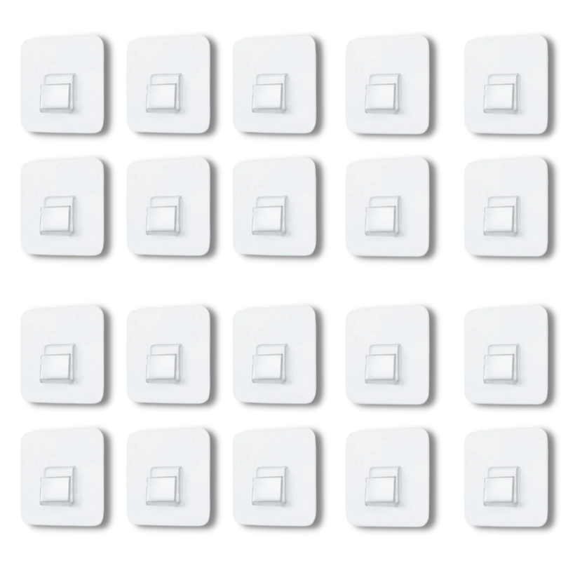 Pack of Adhesive Wall Hooks