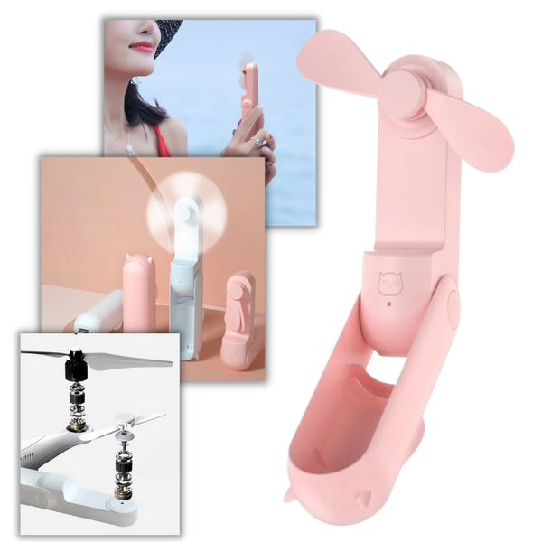 Handheld Mini Fan with USB