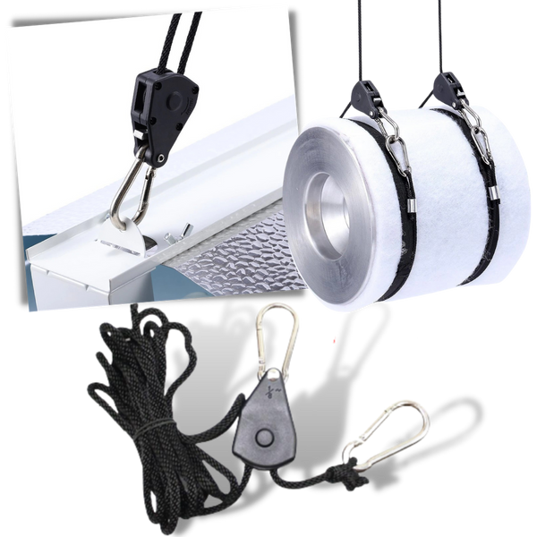 Adjustable Rope ratchet (2Pcs)