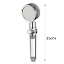 High pressure rotating helix shower head