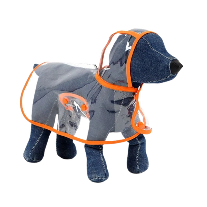 Hooded Raincoat for Dogs