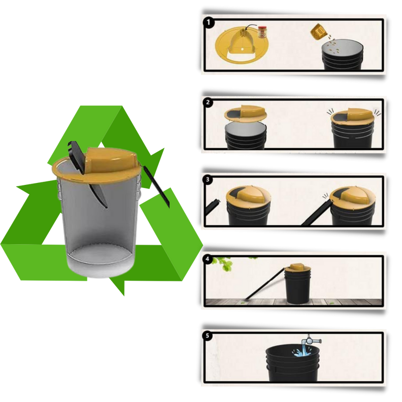 Bucket Rat and Mice Trap