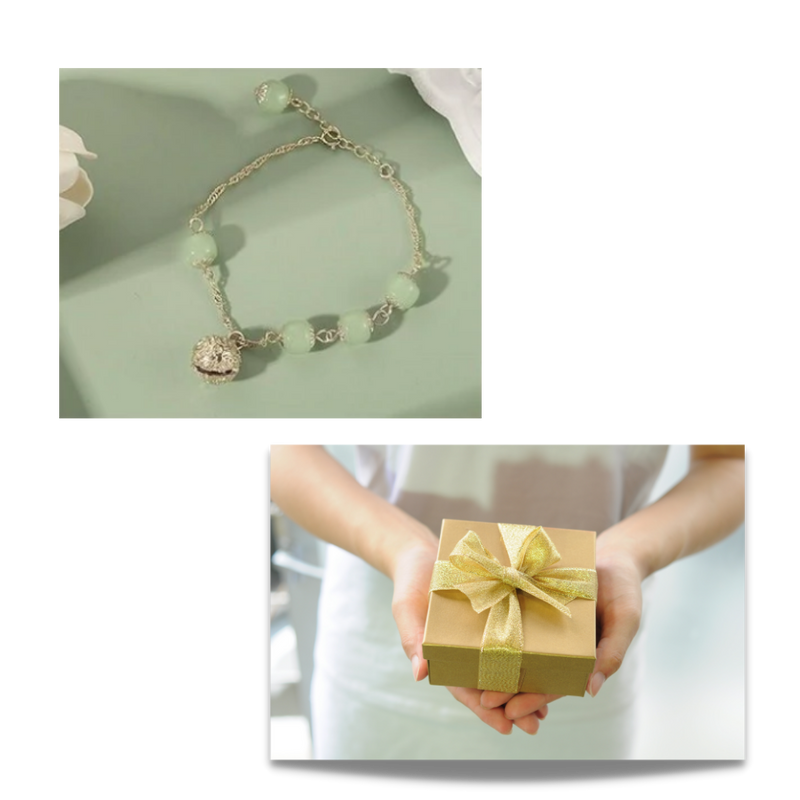 Hetian Jade Bell Bracelet