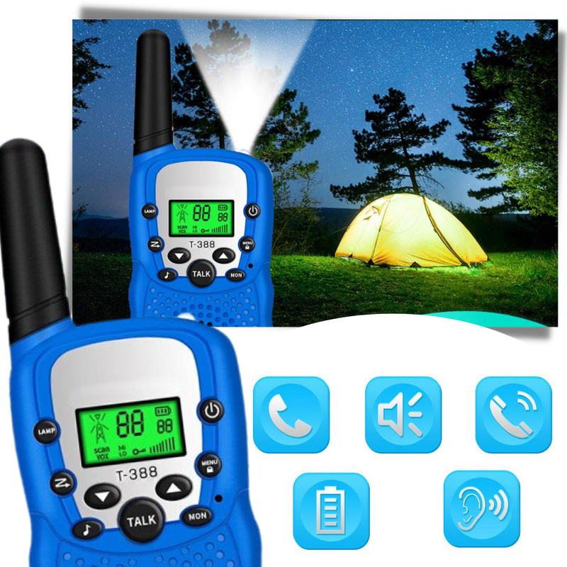 Kids Walkie Talkies (2 Pcs)