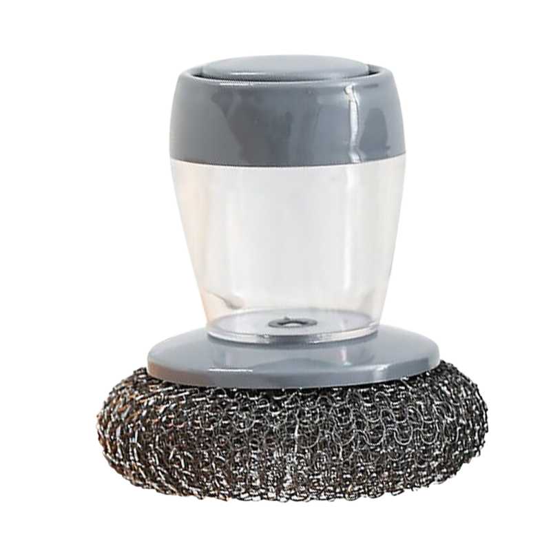 Soap Dispensing Palm Brush for Kitchen